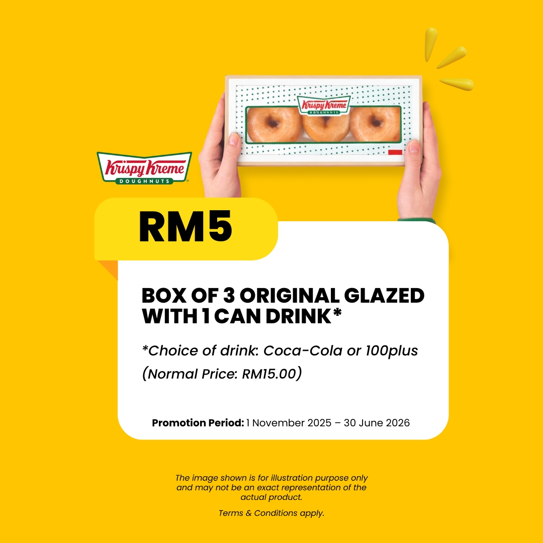 RM5 Sweet Deals: Senarai Promosi Makanan dan Minuman RM5 dengan Maybank ...