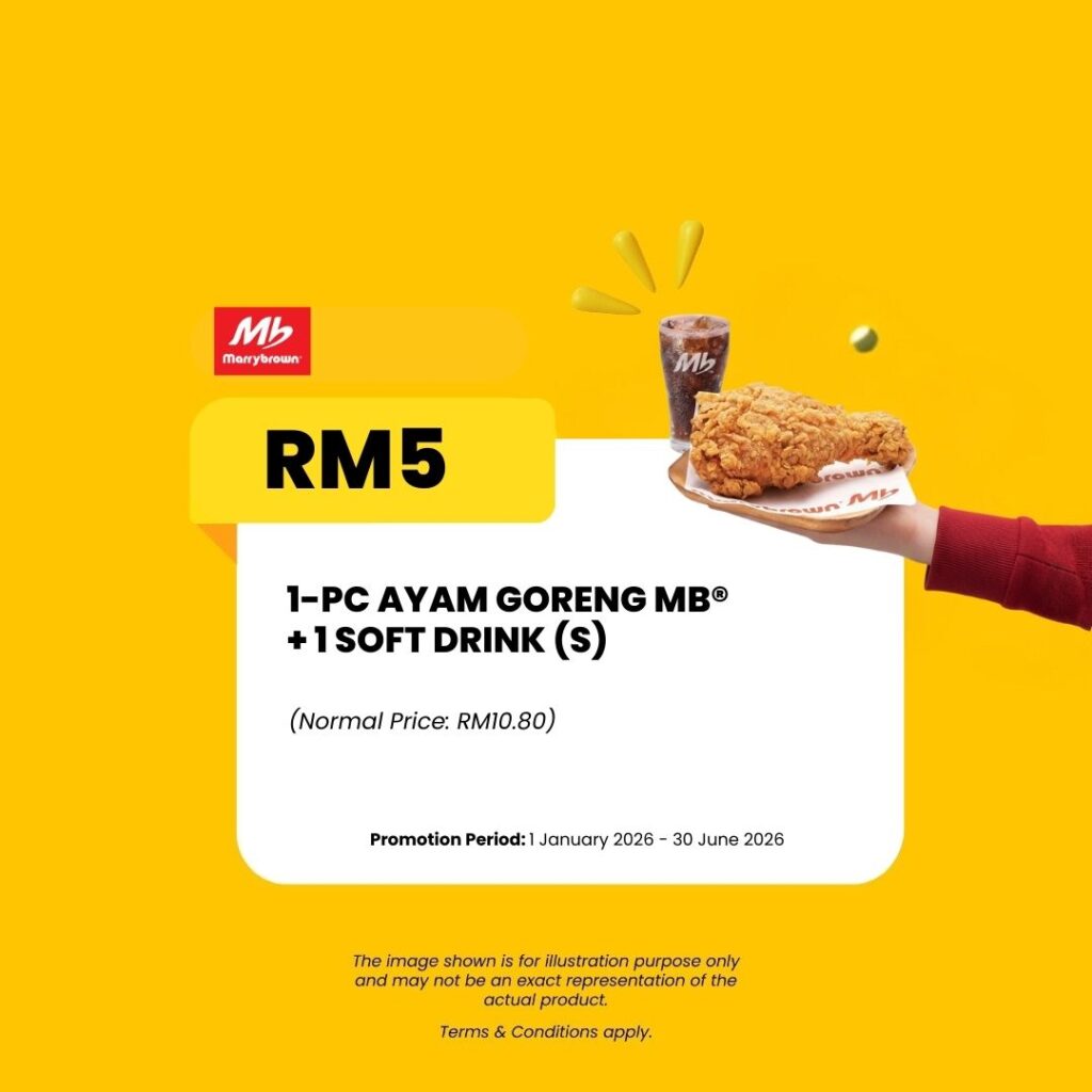 RM5 Sweet Deals: Senarai Promosi Makanan dan Minuman RM5 dengan Maybank ...